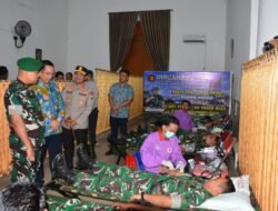 Korem 083/Baladhika Jaya Gelar Bakti Sosial Kesehatan dalam Rangka HUT ke-80 TNI