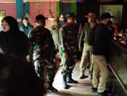 Koramil 1001-07/Amuntai Tengah Gelar Patroli Kolaborasi untuk Jaga Keamanan Wilayah