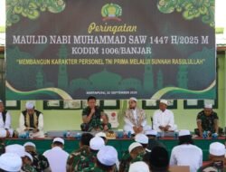 Dandim 1006/Banjar: Maulid Nabi Momentum Memperkuat Iman dan Akhlak