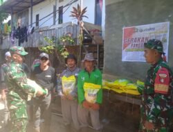 Koramil 1004-12/Pulau Sembilan Sukses Gelar Gerakan Pangan Murah