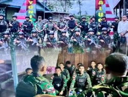 Danrem 182/JO Kunjungi Kabupaten Teluk Bintuni untuk Tinjau Kesiapan Prajurit