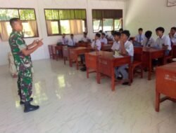 Babinsa Koramil 02/Sampoiniet Sosialisasikan Penerimaan Bintara dan Tamtama TNI AD