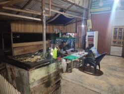 Babinsa dan Linmas Gelar Patroli Siskamling untuk Jaga Keamanan di Woyla