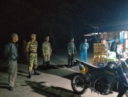 Koramil 1001-10/Babirik Gelar Patroli Gabungan untuk Menjaga Kamtibmas