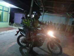 Babinsa Koramil 04/Meureubo Gelar Patroli Siskamling untuk Meningkatkan Keamanan Lingkungan