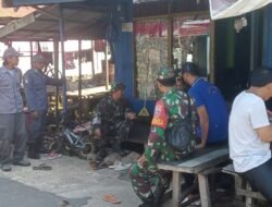 Babinsa dan Komduk Gelar Patroli untuk Meningkatkan Keamanan di Desa Pabaungan Hulu dan Pabaungan Hilir