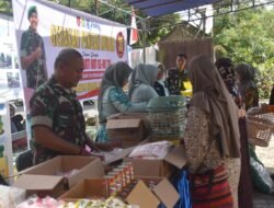 Pasar Murah: Kodim 1003/HSS Bantu Masyarakat dengan Harga Terjangkau dalam Rangka HUT TNI ke-80