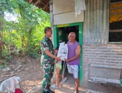 TNI Peduli Masyarakat: Korem 081/DSJ Salurkan Bansos kepada Masyarakat Kurang Mampu