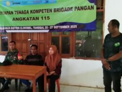 Babinsa Sertu Himawan Suryadi Hadiri Pelatihan Penyiapan Tenaga Kompeten Brigade Pangan di Merauke