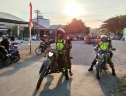 Sinergi TNI dan Masyarakat dalam Patroli Keamanan dan Mitigasi di Tapin