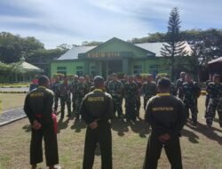 Kodim 0114/Aceh Jaya Meningkatkan Keterampilan Bela Diri Personel Melalui Latihan Pencak Silat Militer