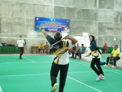 Danrem 012/Teuku Umar Buka Turnamen Bulutangkis All England Championship 2025