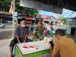 Babinsa Koramil Jaya Fasilitasi Kelompok Tani, Lahan Sawah Mulai Dibajak Sambut Musim Tanam Baru