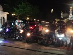 Koramil 1203-02/Sukadana Gelar Patroli Gabungan Bersama Ormas Wujudkan Keamanan Wilayah