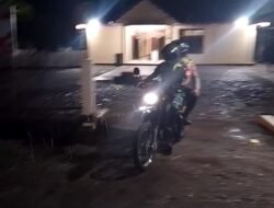 Babinsa dan Bhabinkamtibmas Laksanakan Patroli Siskamling untuk Perkuat Keamanan Wilayah