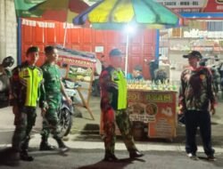 Koramil 11/Karangmoncol dan Ormas Gelar Patroli Malam, Jaga Keamanan Wilayah