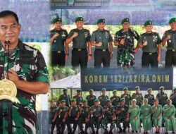 Korem 182/JO Gelar Upacara Kenaikan Pangkat, Danrem Tekankan Profesionalisme