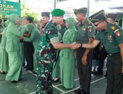 Kodim 1006/Banjar Gelar Acara Laporan Korps Kenaikan Pangkat dan Wisuda Purnatugas Periode 1 Oktober 2025