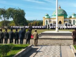 Jaga Keutuhan Ideologi, Dandim 0114/Aceh Jaya Pimpin Upacara Peringatan Hari Kesaktian Pancasila di Aceh Jaya