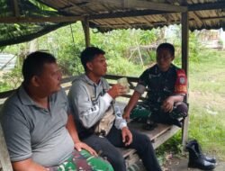 Babinsa Setia Bakti Ajak Tokoh Pemuda Lhok Buya Daftarkan Diri Jadi Prajurit TNI AD