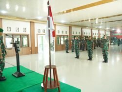 Kenaikan Pangkat di Korem 012/Teuku Umar, Danrem Berpesan untuk Menjadi Panutan