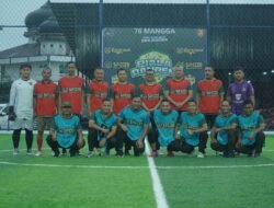 Kasrem 012/TU Buka Turnamen Mini Soccer, Momentum Mempererat Silaturahmi dan Semangat Juang