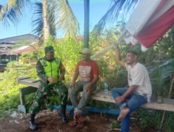 Dengan Penuh Semangat, Babinsa Koramil Woyla Barat Sosialisasikan Rekrutmen TNI AD di Desa Pasi Jeut