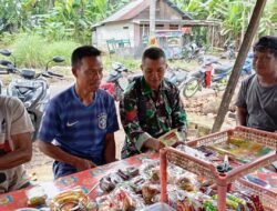 Membangun Sinergitas, Babinsa Koramil 1003-06/Simpur Gelar Komsos dengan Masyarakat