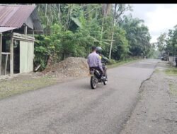 Babinsa dan Linmas Gelar Patroli Siskamling, Perkuat Keamanan Lingkungan di Aceh Barat