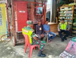 Tingkatkan Sinergitas Babinsa dan Bhabinkamtibmas Komsos Bersama dengan warga Binaan