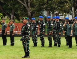 Kodim 1707/Merauke Gelar Upacara Bendera Mingguan, Wujudkan Semangat Kebangsaan dan Nasionalisme