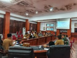 Danramil 04/Krueng Sabee Hadiri Rapat Dengar Pendapat Bahas Tapal Batas Dua Desa di Aceh Jaya