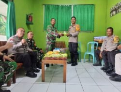 Koramil Jajaran Kodim 1001/HSU-BLG Terima Ucapan Selamat HUT ke-80 TNI dari Forkopimca
