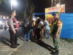 TNI–Polri Kawal Turnamen Voli Semi Open Piala Wakil I DPRK Aceh Jaya di Teunom