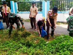 Gotong Royong Babinsa dan Masyarakat: Membangun Lingkungan yang Bersih dan Sehat