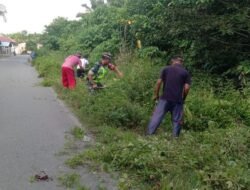 Babinsa dan Masyarakat Bergotong Royong, Wujudkan Kebersihan dan Kemanunggalan TNI-Rakyat