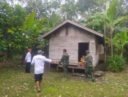 TNI Rehabilitasi Rumah Tidak Layak Huni Melalui TMMD ke-126 Barito Kuala