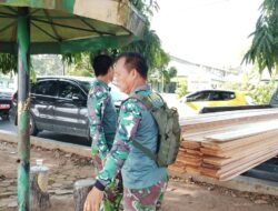 Material Kayu TMMD ke-126 Mulai Didistribusikan ke Desa Tumih