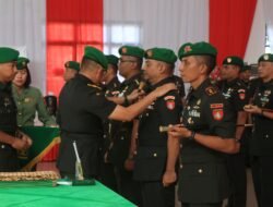 Serah Terima Jabatan di Korem 101/Antasari, Danrem Berpesan untuk Tingkatkan Kinerja dan Sinergi
