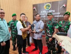BPN Serahkan Sertifikat Lahan 467,6 Hektare Milik TNI, Wujud Sinergi untuk Pertahanan Negara