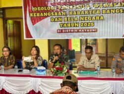 Pemerintah dan TNI-Polri Gelar Sosialisasi Ideologi Pancasila dan Bela Negara di Fakfak