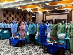 Peringatan HUT ke-69 Pia Ardhya Garini, Ketua Persit Kodim 1707/Merauke Ikuti Ceramah Kesehatan