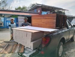 Material TMMD Didatangkan Bertahap, Pembangunan WC Desa Tumih Makin Lancar