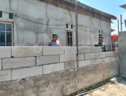 Presisi Pemasangan Batako Jadi Prioritas Satgas TMMD ke-126