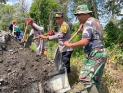 Satgas TMMD Ke-126 Percepat Pengerasan Jalan Utama di Desa Tumih