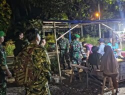 TNI dan Masyarakat Bersinergi, Patroli Malam untuk Ciptakan Kamtibmas yang Kondusif
