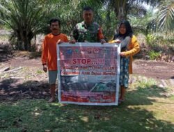 Kodim 1203/Ketapang Gelar Sosialisasi Karhutla di Desa Matan Jaya