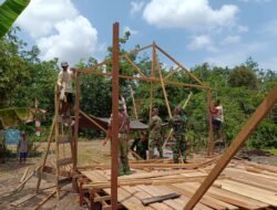 Kemajuan Signifikan RTLH TMMD Ke-126 di Desa Tumih