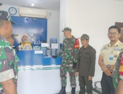 Babinsa dan Linmas Laksanakan Patroli Gabungan, Jaga Kamtibmas di Kecamatan Lampihong