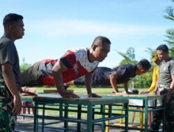 Korem 012/Teuku Umar Gelar Tes Kesegaran Jasmani Periodik II Tahun 2025